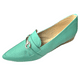 thumbnail image 1 of Zapatos Flat Balerina Casual para Dama Leoniex Calzaplus  Noa Turquesa, 1 of 3