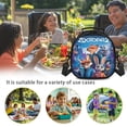 thumbnail image 6 of Zootopia Insulated Lunch Bag Cartoon Backpack, Reusable Thermal Cooler Tote for School Picnic Travel, Water Resistant Zipper Lunch Box Carry Bag Large Capacity Reusable Cooler Bag CZX9-2, 6 of 6