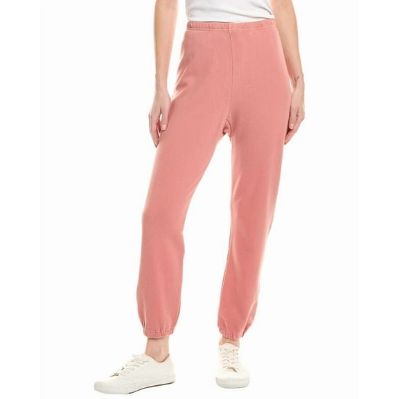 THE GREAT womens  The Stadium Sweatpant, 0, Pink