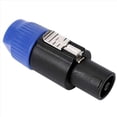 thumbnail image 2 of Paquete de 16 Conectores Adaptadores de Cable de Audio Enchufe de Altavoz de Audio de 4 con Bloqueo Giratorio Compatible con Speakon NL4FC, NL4FX, NLT4X, 2 of 5