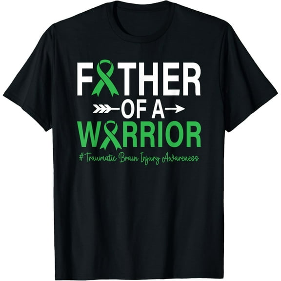 Playful Comfort Tee - Father of a warrior - Traumatic Brain Injury Awareness T-Shirt