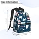 thumbnail image 2 of Disketp Dental Mochila Ligera Clásica con Múltiples Bolsillos, Mochila Casual para Hombre y Mujer, Ideal para Escuela, Trabajo y Viajes, 2 of 6