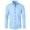 Blue, variant on AIEOTT Mens Big and Tall Business Casual Shirts Professional Work Shirt Regular Fit Dress Shirt Button Down Long Sleeve Shirts