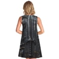 thumbnail image 2 of Bixox Robe Sans Manches à Imprimé Armure Médiévale pour Femmes avec Poches, Robe Débardeur Décontractée Longueur Genou pour l'Été-Moyen, 2 of 7