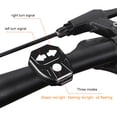 thumbnail image 4 of Yuarrent Luz de señal de giro Instalación práctica incorporada recargable LED Control remoto Lámpara de ciclismo Lámparas de Ropa Deportiva, Zapatos, 4 of 6