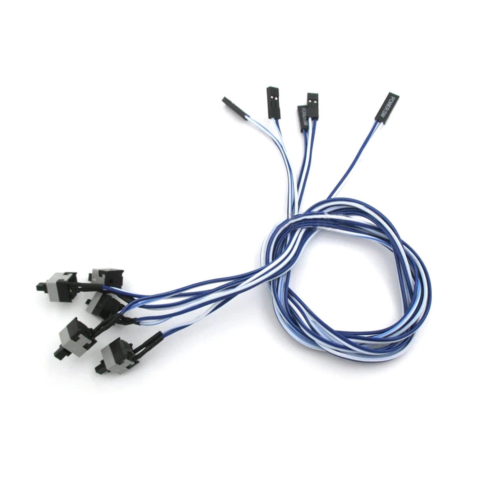 Power Supply I/O Reset Switch PC Motherboard Cable and Button Switch