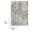thumbnail image 5 of Livabliss Area Rugs for Living Room, 7x9 Alta Shag Modern Off-White Rug, Bedroom Dining Room Home Decor Stain Resistant Carpet (6'7" x 9'), 5 of 7