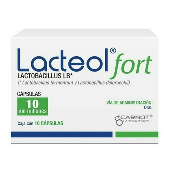 Lacteol-Fort 340 Mg 16 Caps