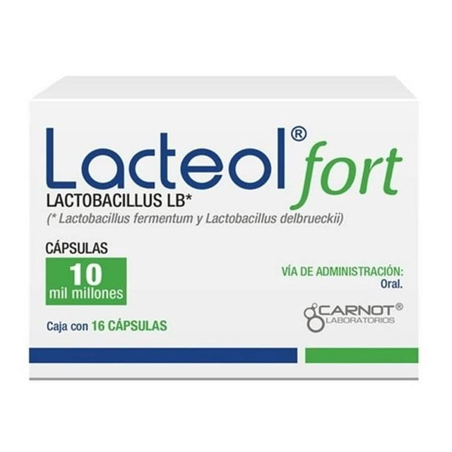 Lacteol-Fort 340 Mg 16 Caps