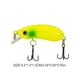 thumbnail image 5 of Eigraketly Mini señuelos de pesca de 5cm en forma de rata, boca deformada, Control preciso, ABS, forma aerodinámica, Reduce la resistencia al viento, cebo Pescar Tipo 2 Eigraketly OD019648-02B, 5 of 6