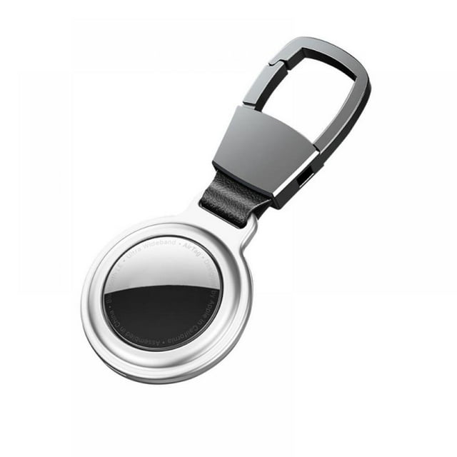 Housse de Protection pour AirTag, Porte-Clés Magnétique en Métal Tout Compris, Anti-Chute