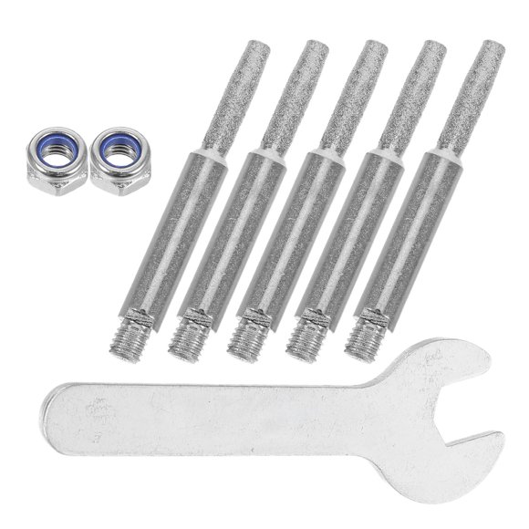 SHOWERORO 1Jgo Burr Diamantado Para Motosierra Con Manual Para Eficiente Y Resistente
