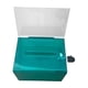 thumbnail image 5 of Caja de acrílico para donaciones, urnas, tarjetas de visita, caja de dibujo, caja de sugerencias, caja de quejas para mesa de recepción de recaudación Verde, 5 of 8