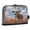 Brown Cow, variant on Standing Pencil Case with Base Large Capacity Stationery Pouch Pen Bag with Zipper for Women Men Brown Cow