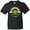 AB-Black, variant on Inktastic Happy St. Patrick's Day Rainbow and Hat Youth T-Shirt