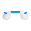 Carex 12" Ultra Grip Shower and Bath Wall Grab Bar, for Seniors, Handicap, 75 lb Capacity, White