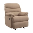 Recliners Single Recliner Chairs for Adults, Microfiber Fabric Recliner