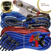 Complete UP TO 2000W 8 Gauge Car Amplifier Installation Wiring Kit Amp P3 8Ga Bl Bundle