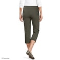 thumbnail image 2 of Lands' End Women's Starfish Mid Rise Pull-On Crop Pants, 2 of 6