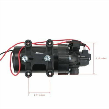 Everflo 12 Volt 2.2 GPM 70 PSI Diaphragm Pump