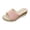 Pink, variant on Rokment Wedge Sandals for Women 2026 Beach Fashion Casual Leather Open Toe Memory Foam Espadrilles Platform High Heels Dress Slip on Slides Summer Shoes Black Size 6