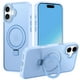 thumbnail image 1 of Funda Casehas para iPhone 17 2025 con soporte magnético MagSafe azul, 1 of 8