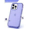 thumbnail image 3 of AMZER Crusta Hybrid Full Body Case for iPhone 13 Pro Max with Built-in Screen Protector - Glitter Blue, 3 of 7