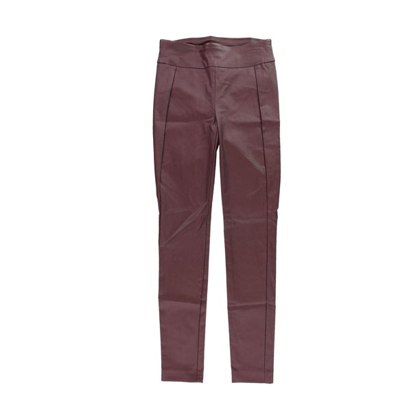 Bar III Leggings casuales revestidos para mujer, Púrpura, XS