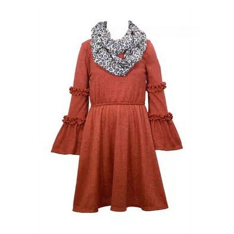 Bonnie Jean Big Girls 7-16 Ruched-Bell-Sleeve Solid Fit-And-Flare Dress - Burgundy, Size 16 - Walmart.com Bonnie Jean Big Girls 7-16 Ruched-Bell-Sleeve Solid Fit-And-Flare Dress - Burgundy, Size 16 - Walmart.com