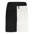 thumbnail image 4 of FRSASU Mens Color Block Running Shorts 2 in 1 Gym Workout Shorts 7 inch Quick Dry Athletic Short with Liner Zip Pockets White, 4 of 9