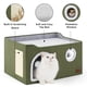 thumbnail image 4 of Cama para gatos, grande, interior, extra ancha, cubo, casa Loden, 4 of 9