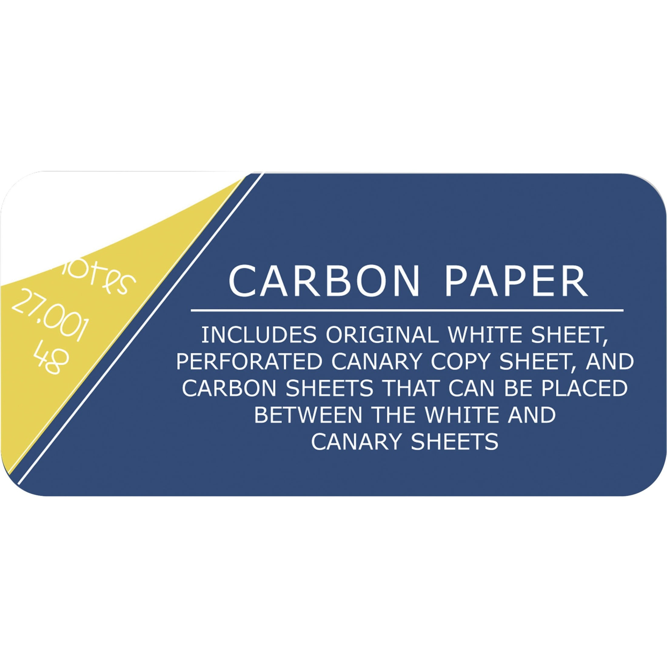 Roaring Spring 4x4 Graph Ruled Lab Book with Numbered Carbonless Sets, 1 Case (5 Total), 11" x 9.25" 100 Sets, White/Blue Pages
