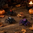 thumbnail image 4 of Halloween Spider Beading Kit, 4 Design DIY Beaded Craft Set with Tools and Instructions, Desktop Decor Gifts for Family Friends, 4 of 6