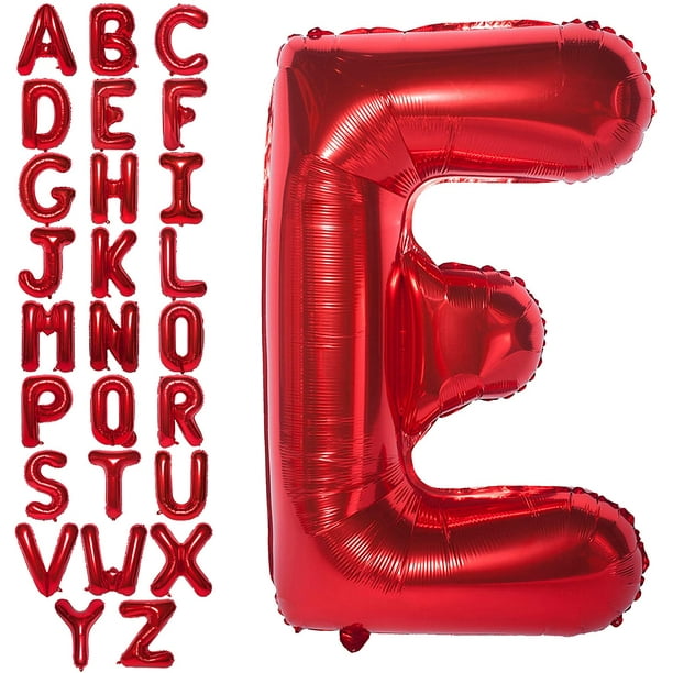 Letter Balloons 40 Inch Giant Jumbo Helium Foil Mylar for Party