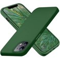 thumbnail image 1 of Entronix Funda de Silicona para iPhone 12 Pro, Suave Al Tacto, Antiarañazos y Antigolpes, Color Verde, 1 of 6
