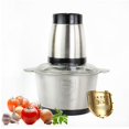 thumbnail image 3 of Stainless Steel Food Chopper 2L Electric Food Processor Meat Grinder Blender Blender Machine Kitchen Appliances, EU Plug, 3 of 5