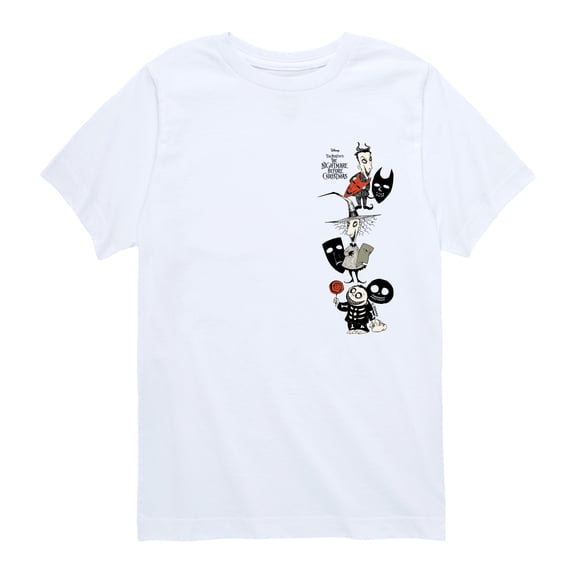 The Nightmare Before Christmas - Shock Lock Barrel - Youth Boys Short Sleeve Graphic T-Shirt
