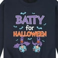 thumbnail image 3 of Dr. Seuss - Batty For Halloween Thing 1 and Thing 2 - Men's Crew Neck Fleece Pullover, 3 of 6