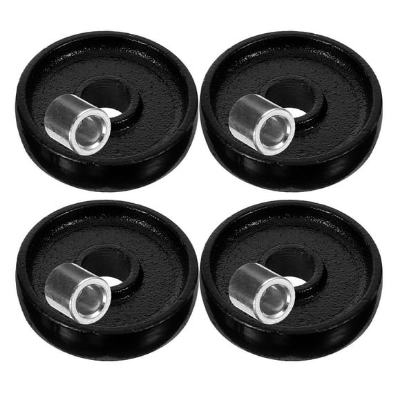 Raindrops 4pcs Jack Wheel Hydraulic Jacks Front Wheels Replacement Parts Floor Jacks Wheel for Enhanced Longevity and Reliable Performance