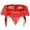 Red, variant on VONCOS Womens Black Lace Panties with Bow - One Size Soft Stretch Comfort Everyday Romantic Underwear,Size Free Size