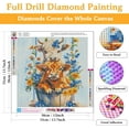 thumbnail image 2 of Diamond Art Kits for Adults Angel, DIY 5D Diamond Painting Kit for Beginners Shiny Angel Wings, Full Round Drill Gem Art Dots for Adults, Perfect for Home Wall Decor 12X16 Inch, 2 of 7