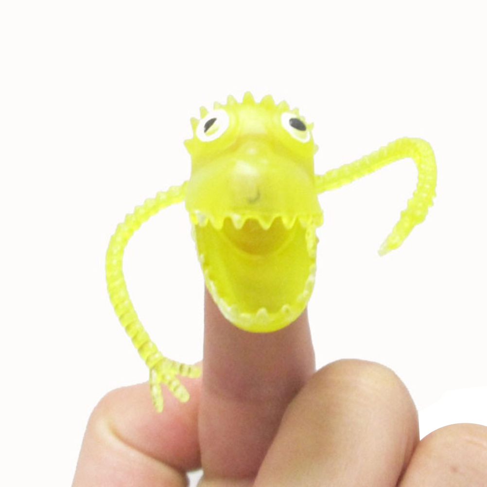 TINKSKY 10 Pcs Monster Finger Puppets Cool Creepy Finger Monsters for Kids Great Party Favors Fun Toys Puppet Show - image 3 of 6