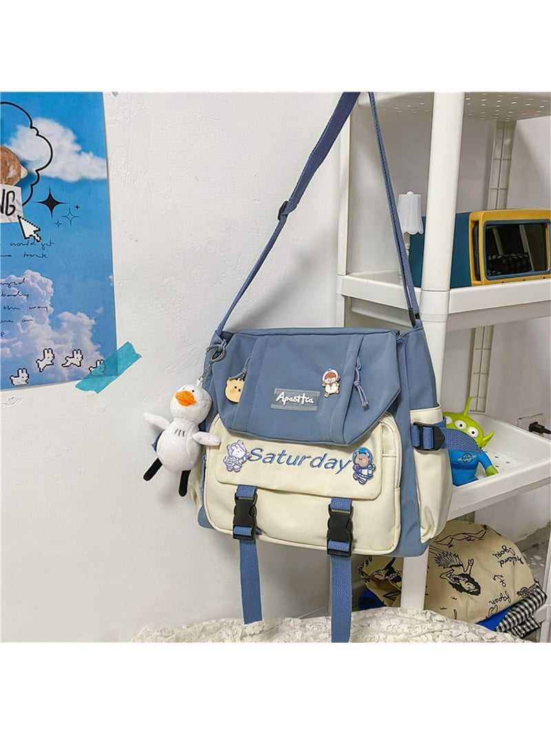 24AW★2000Archives★メッセンジャーBAG (2color) Cute Messenger Bag, Crossbody Bags for Women Kawaii