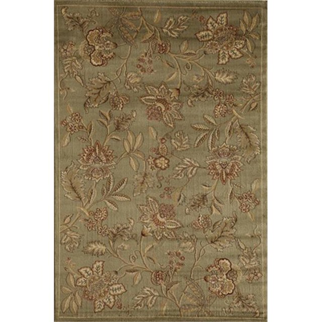 Rugs America 24037 2 ft. 3 in. x 7 ft. 10 in. Capri Orchid Moss Runner Area Rug
