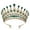 H286 Gold Green, variant on KMVEXO Baroque Queen Large Crystal AB Crowns For Bridal Women Girls Wedding Tiaras Diadem Comb Princess Party Hair Dress Jewelry