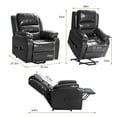 Homall Power Lift Recliner Chair Elderly Recliner Couch Ergonomic Power