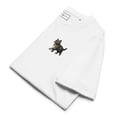 thumbnail image 2 of COOL CAT ACTUAL LIFE ORGANIC COTTON EMBROIDERED T-SHIRT White - 2XL, 2 of 4