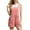 Pink, variant on Women Jumpsuits Casual Summer Rompers Sleeveless Loose Adjust Spaghetti Strap Shorts Overalls Jumpers with Pockets,Back to School,Dark Grey,M