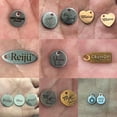 thumbnail image 3 of 50-200pcs Customized Custom Laser Engrave Name LOGO Stainless Steel Personalized Necklace Extend Chain Tail Tag Jewelry Charm, 3 of 5