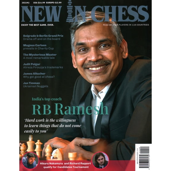 New in Chess Magazine 2022/3 : The World's Premier Chess Magazine Read by Club Players in 116 Countries (Paperback)